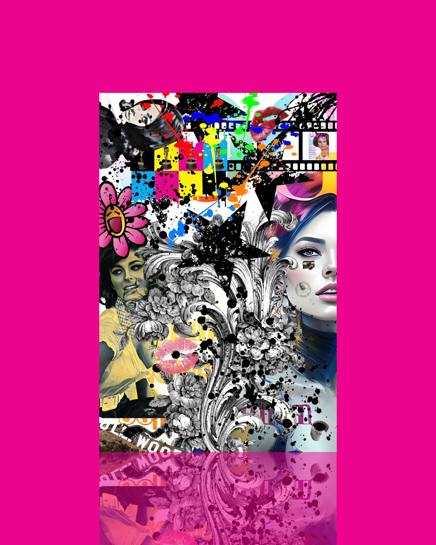 SO SOPHIE • Mickey Crystal Limited Metal Print 24”x 36”