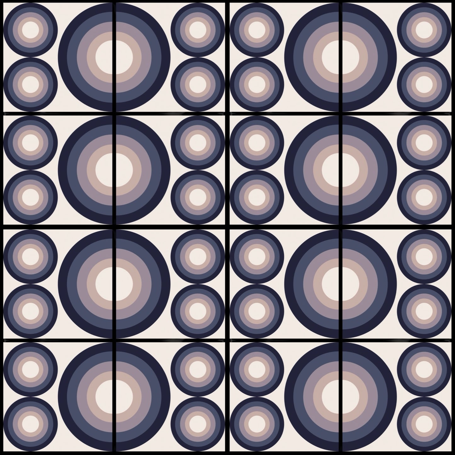 CIR 01 • 6”x 6” Epoxy Wall Tiles (16x Tiles)