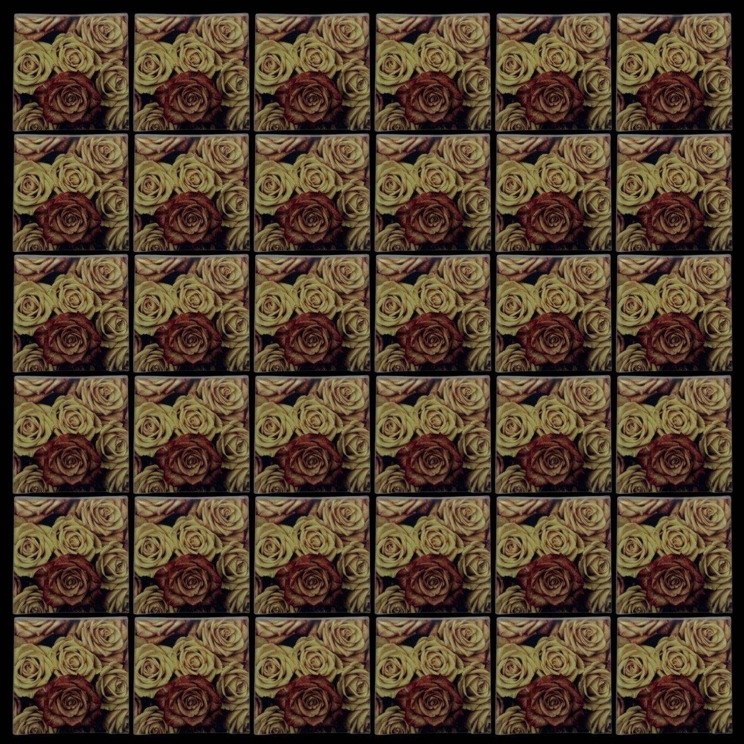 Rose Fade • 4”x 4” Epoxy Wall Tiles (36x Tiles)