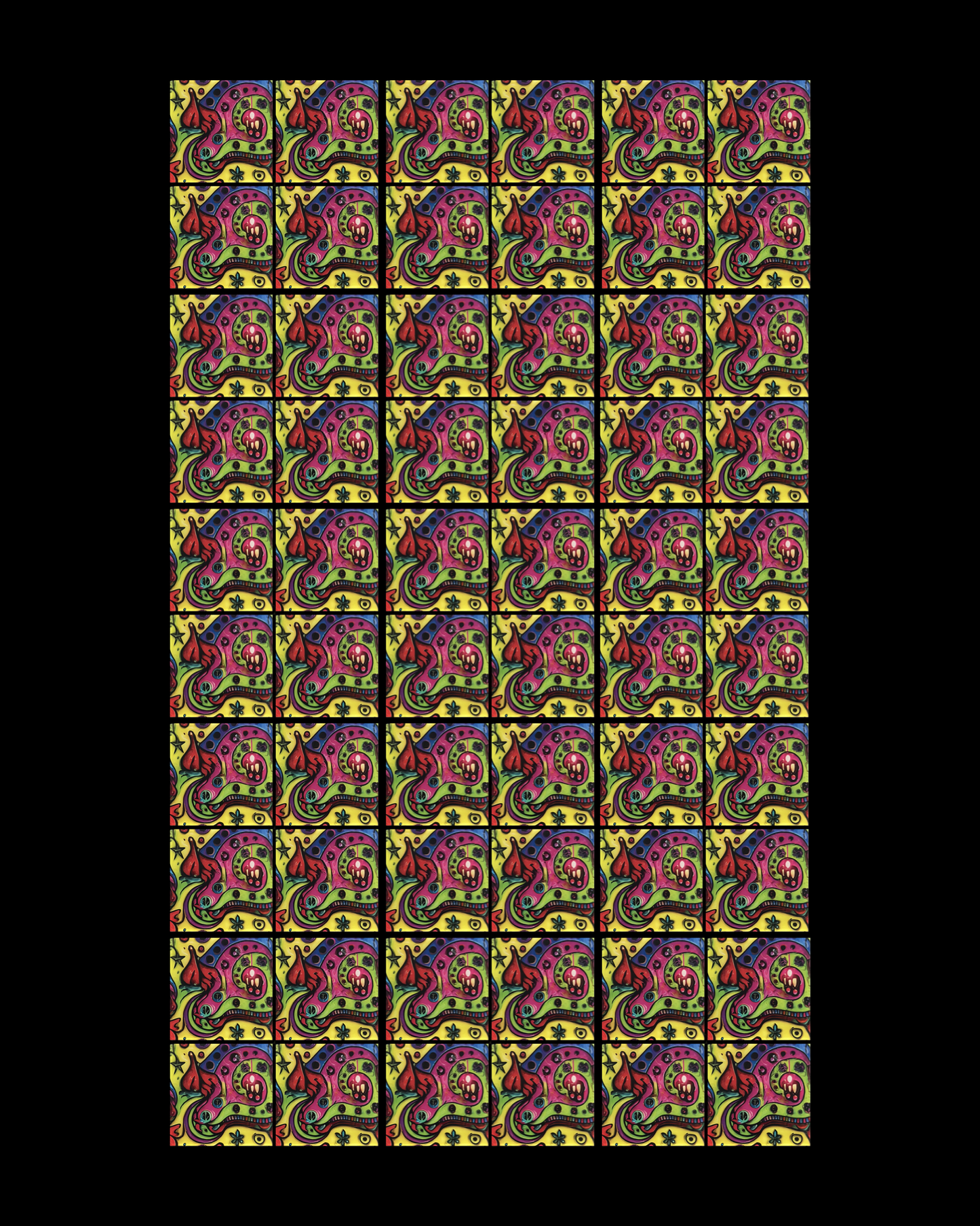 Wet Colour • 6”x 6” Epoxy Wall Tiles