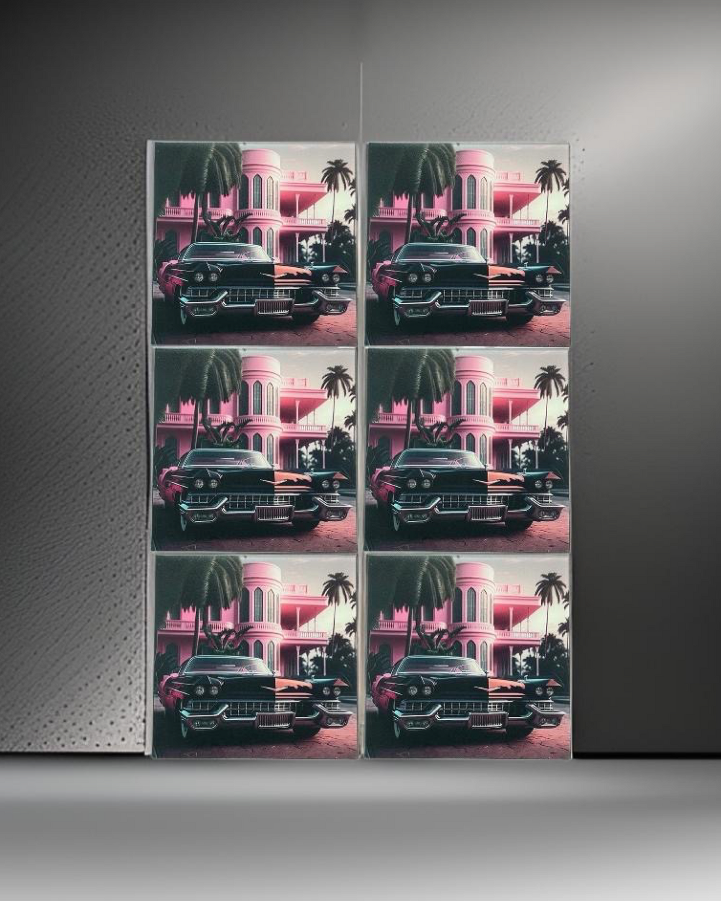 Miami 84 • 12”x 12” Epoxy Wall Tiles Tiles (6x Tiles)