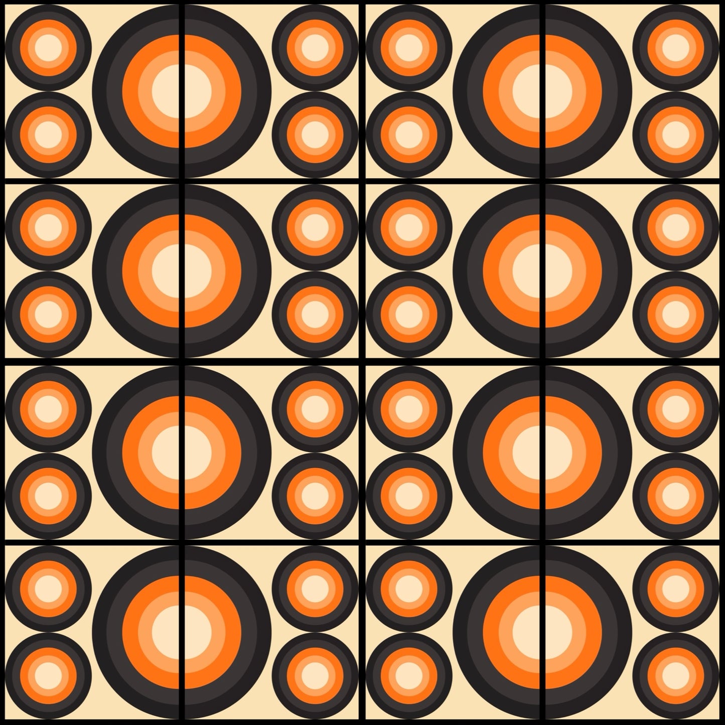 CIR 02 • 6”x 6” Epoxy Wall Tiles (16x Tiles)