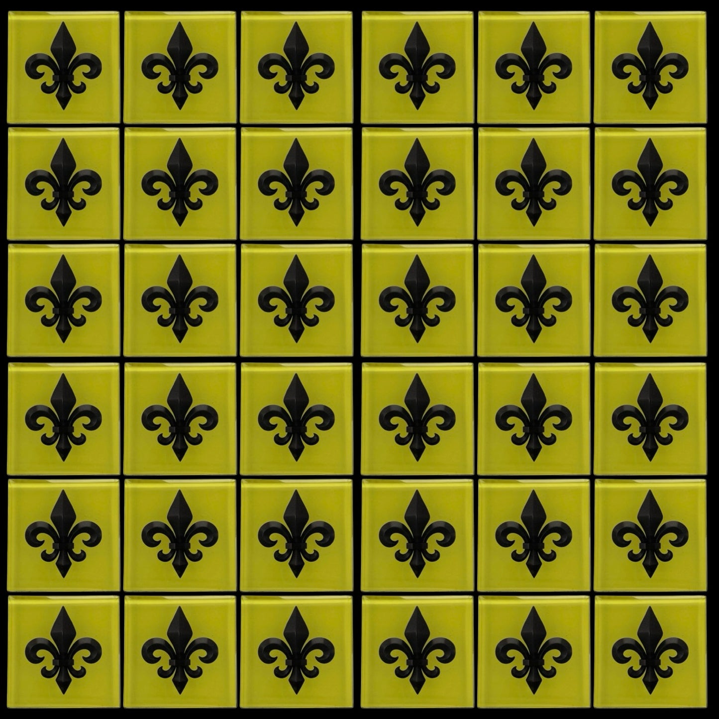 Lys 01 • 4”x 4” Epoxy Wall Tiles (36x Tiles)