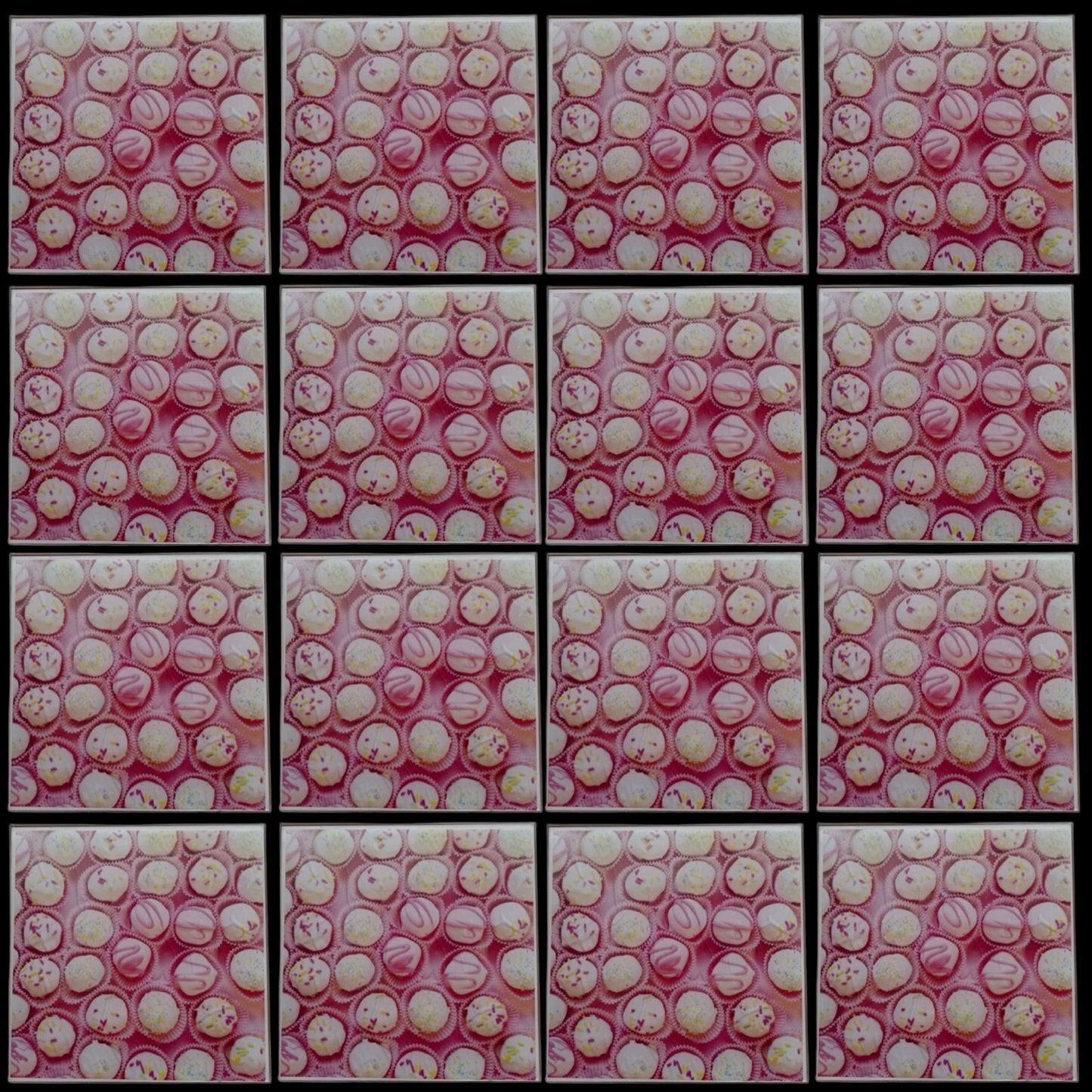 Sweet Bite • 6”x 6” Epoxy Wall Tiles (16x Tiles)