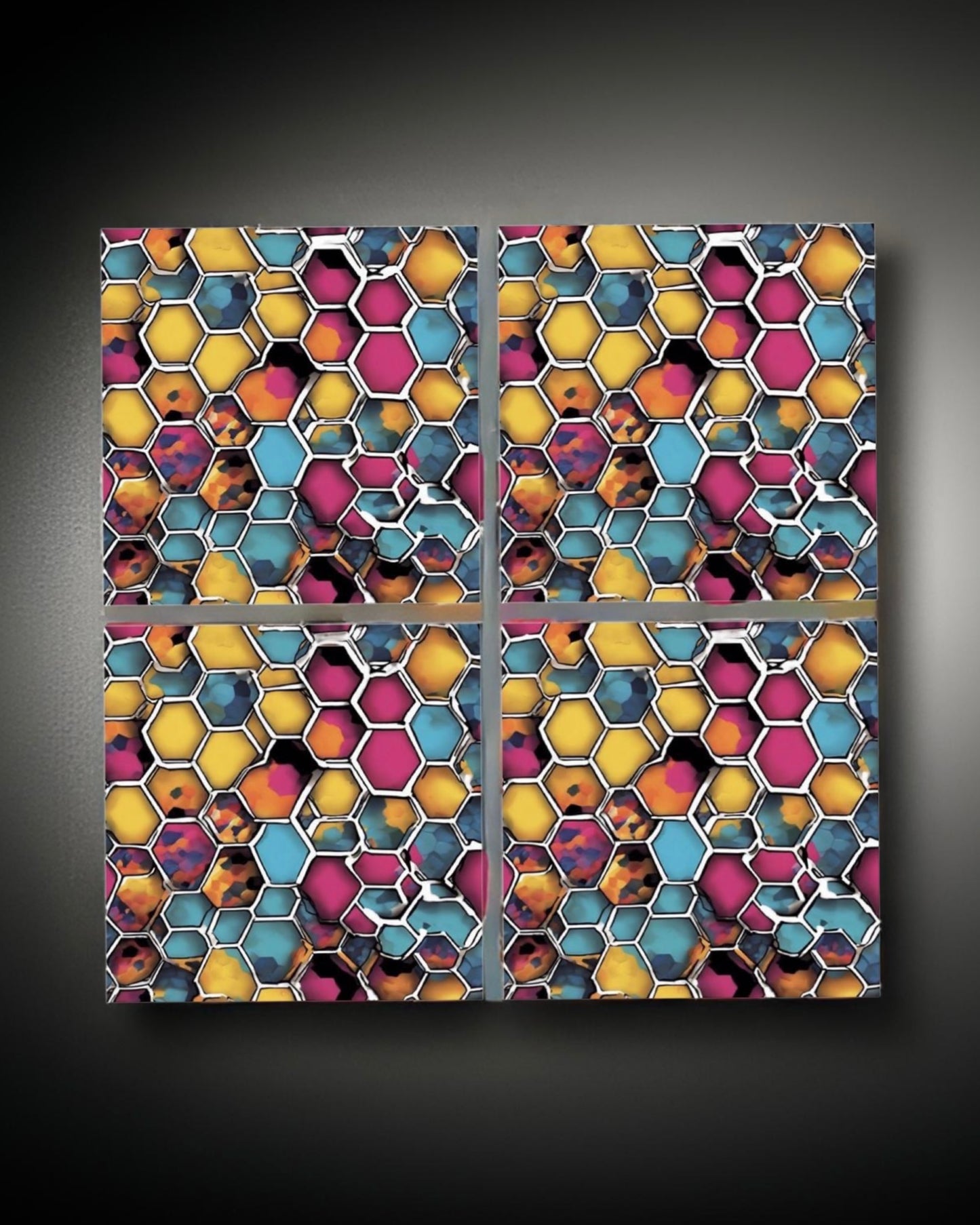 Comb 11 • 12”x 12” Epoxy Wall Tile (15x Tiles)