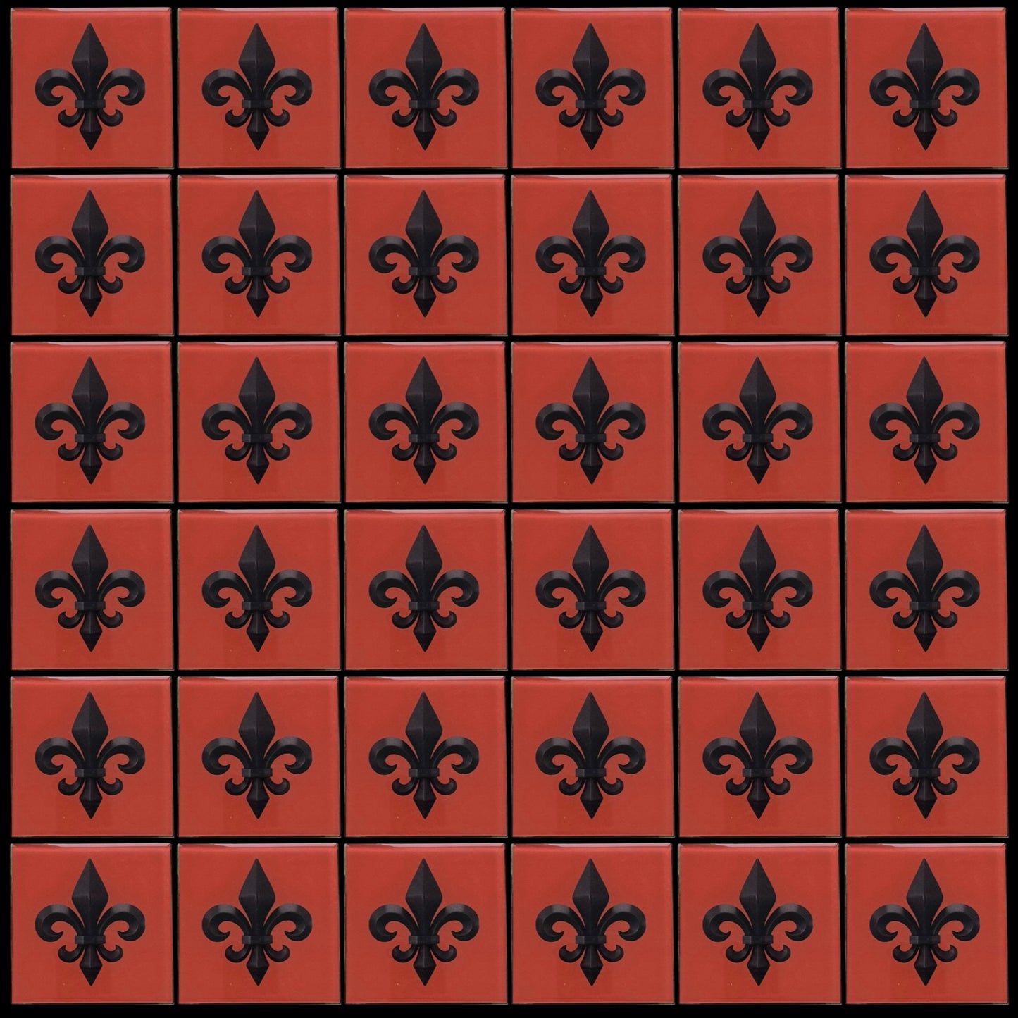 Lys 03 • 4”x 4” Epoxy Wall Tiles (36x Tiles)