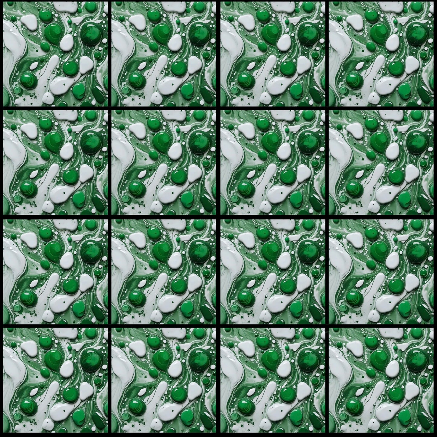 Paint 16 • 6”x 6” Epoxy Wall Tiles (16x Tiles)