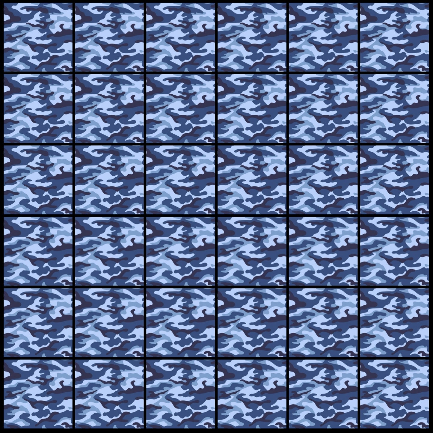 Camo 05 • 4”x 4” Epoxy Wall Tiles (36x Tiles)