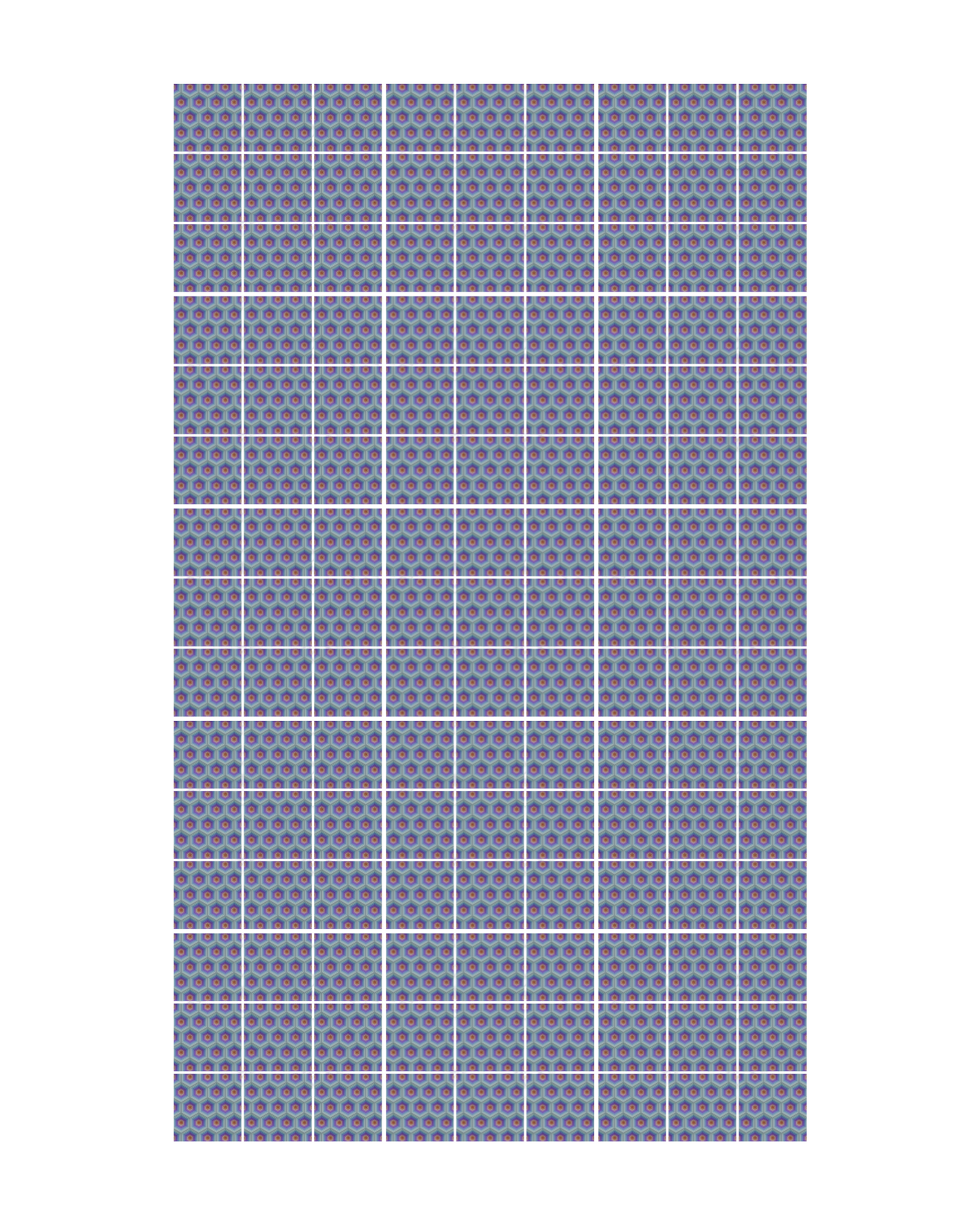 Dizzy 02 • 4”x 4” Epoxy Wall Tiles (135x Tiles)