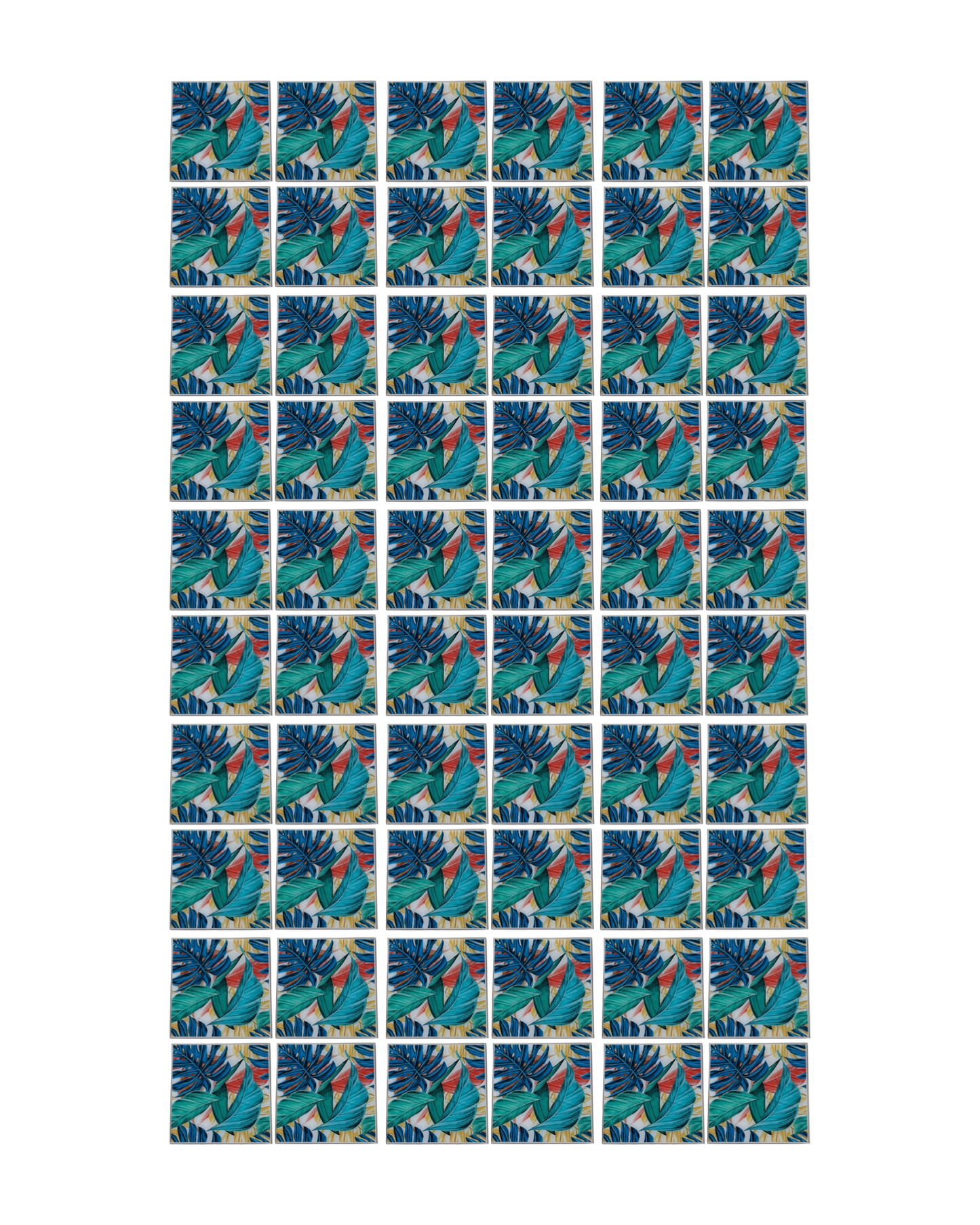 Vibe • 6”x 6” Epoxy Wall Tiles (60x Tiles)