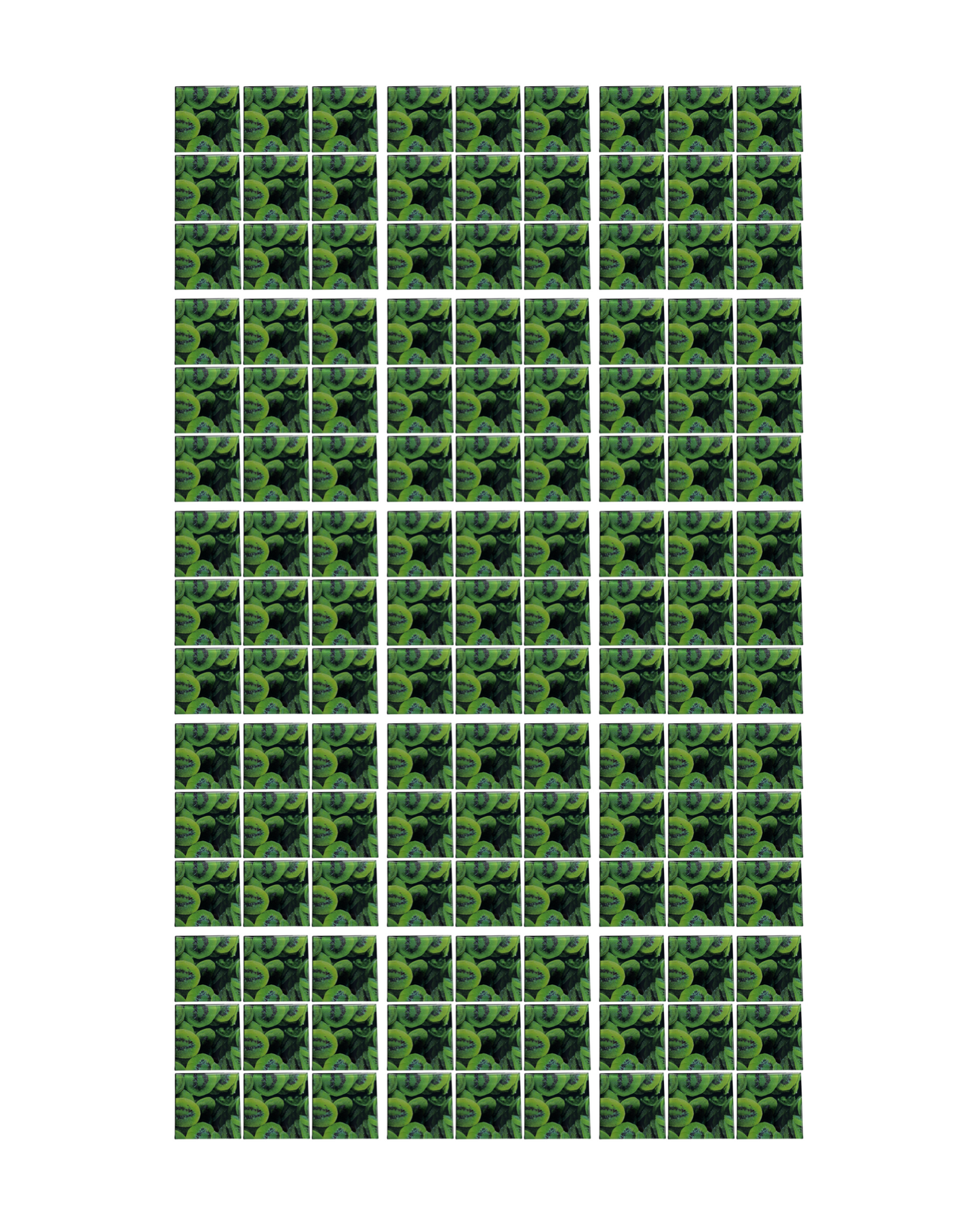 Kiwis • 4”x 4” Epoxy Wall Tiles (135x Tiles)