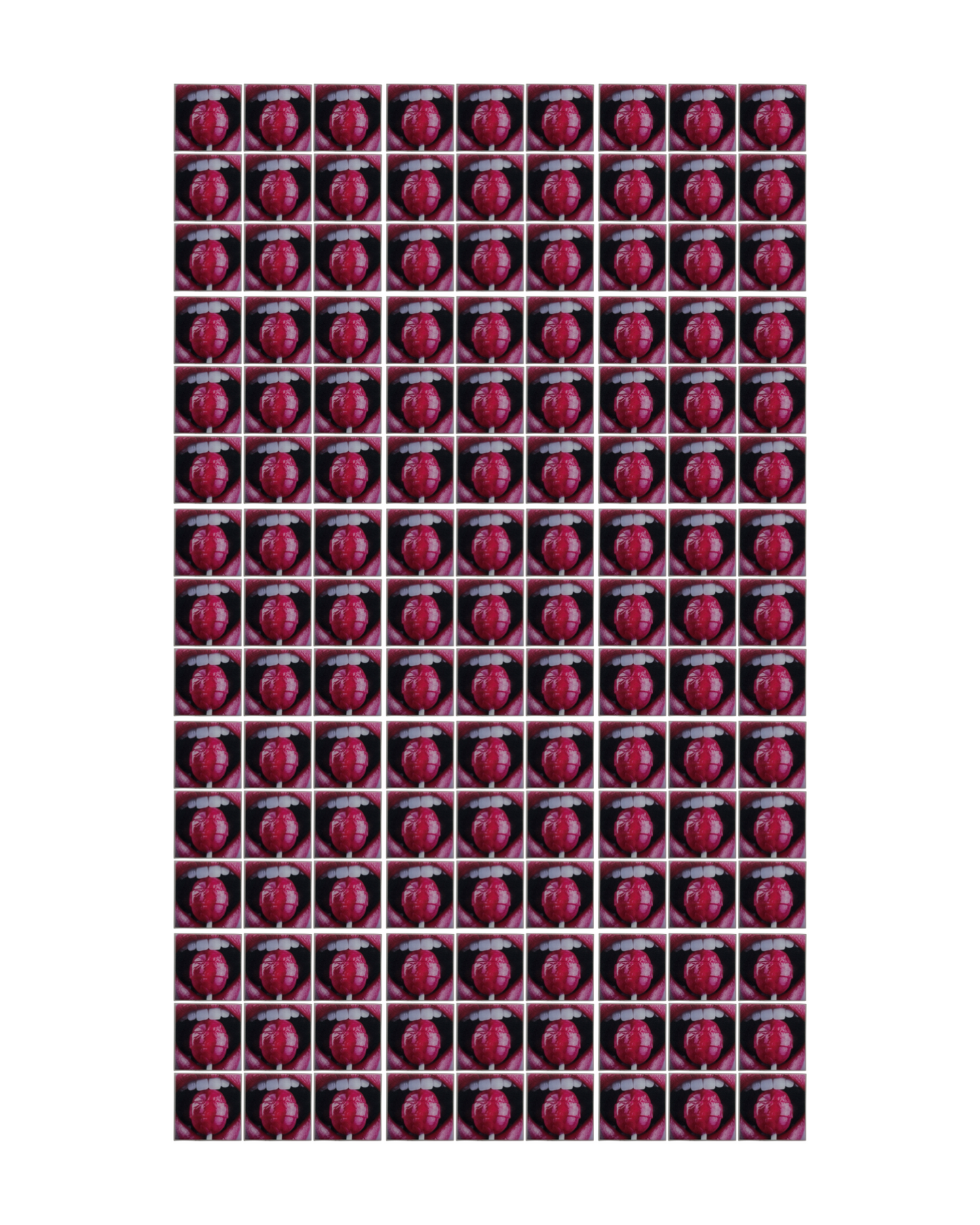 Lip Pop • 4”x 4” Epoxy Wall Tiles (135x Tiles)