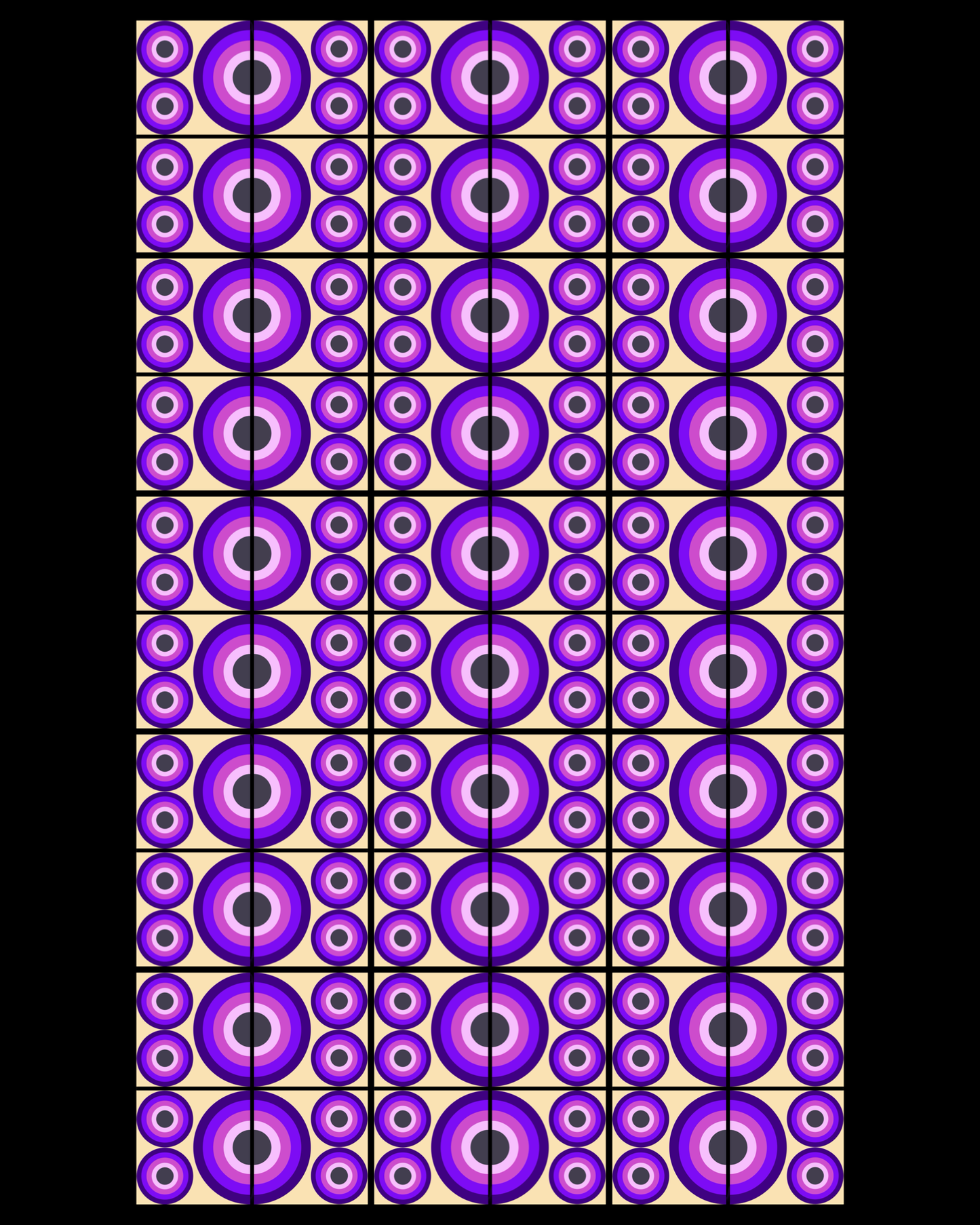 CIR 03 • 6”x 6” Epoxy Wall Tiles (60x Tiles)