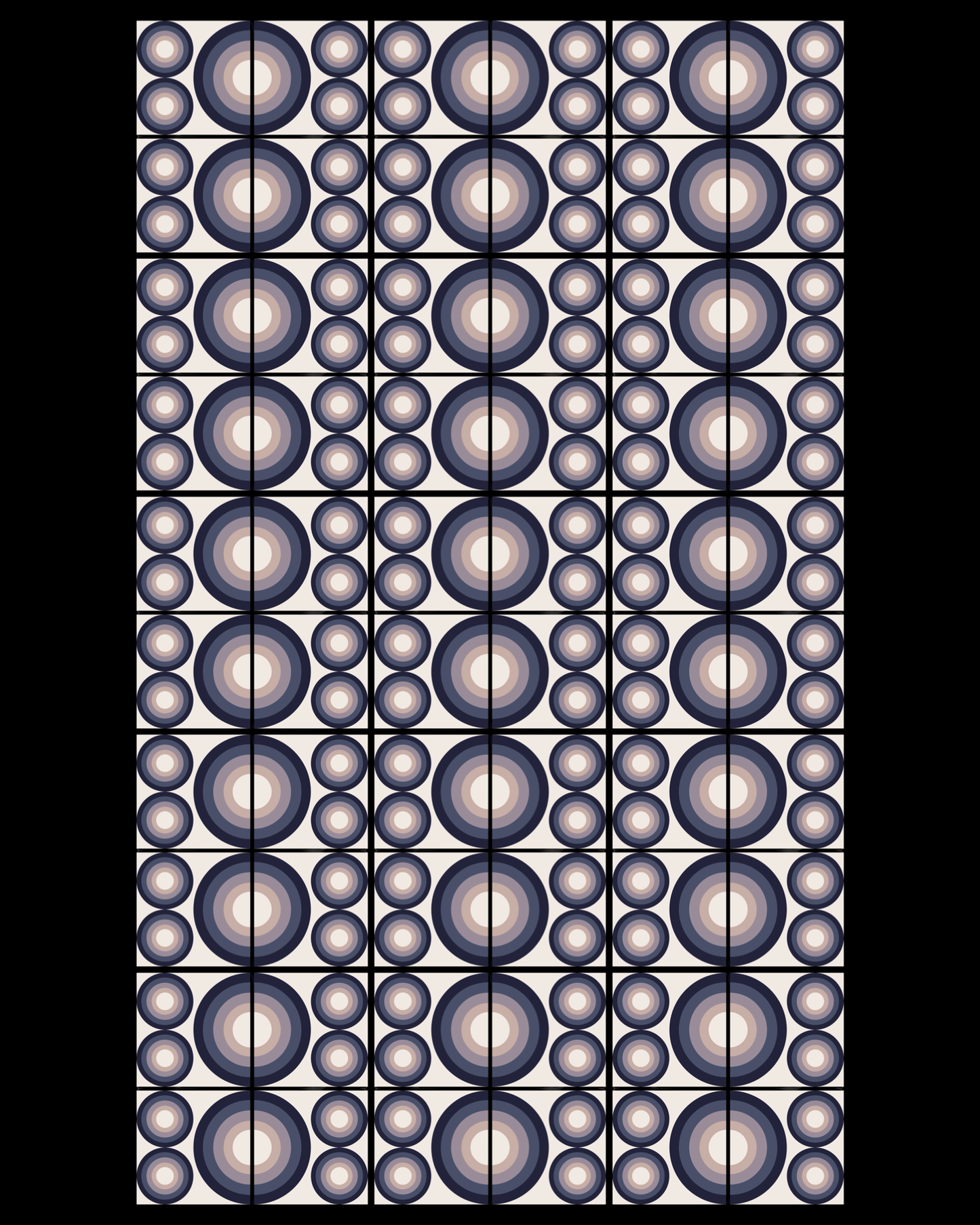 CIR 01 • 6”x 6” Epoxy Wall Tiles (60x Tiles)