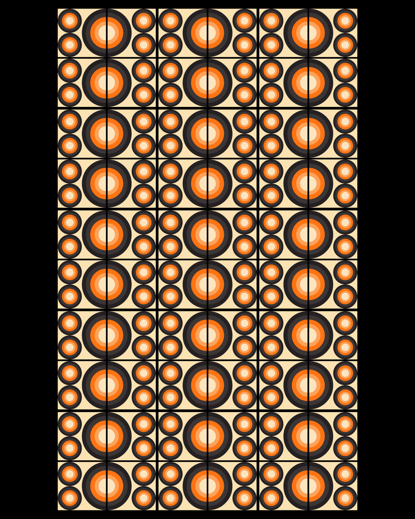 CIR 02 • 6”x 6” Epoxy Wall Tiles (60x Tiles)