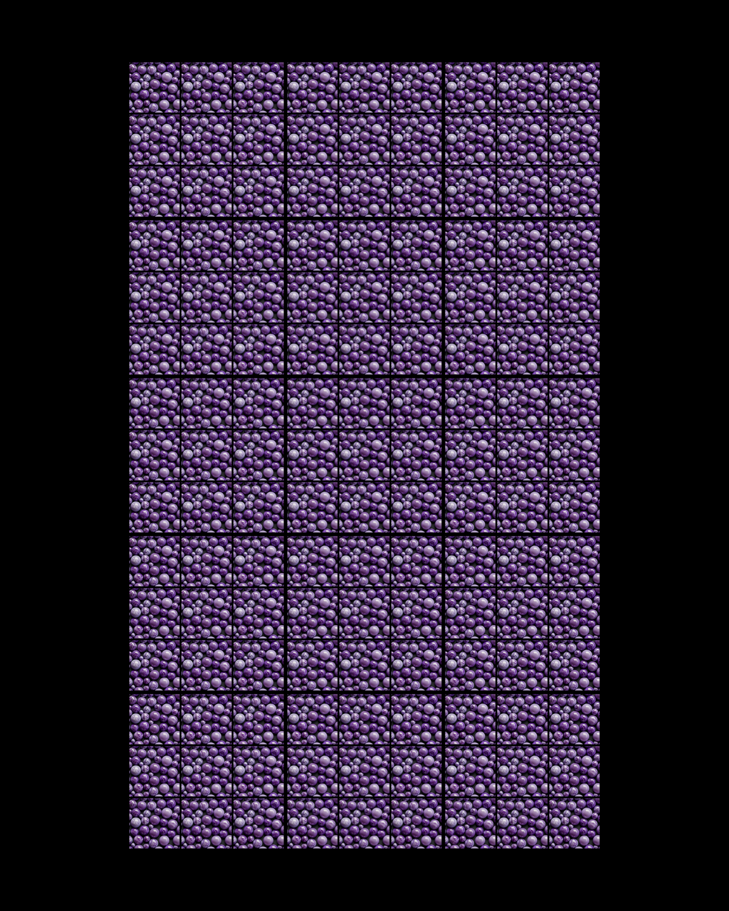 Purple Marbles • 4”x 4” Epoxy Wall Tiles