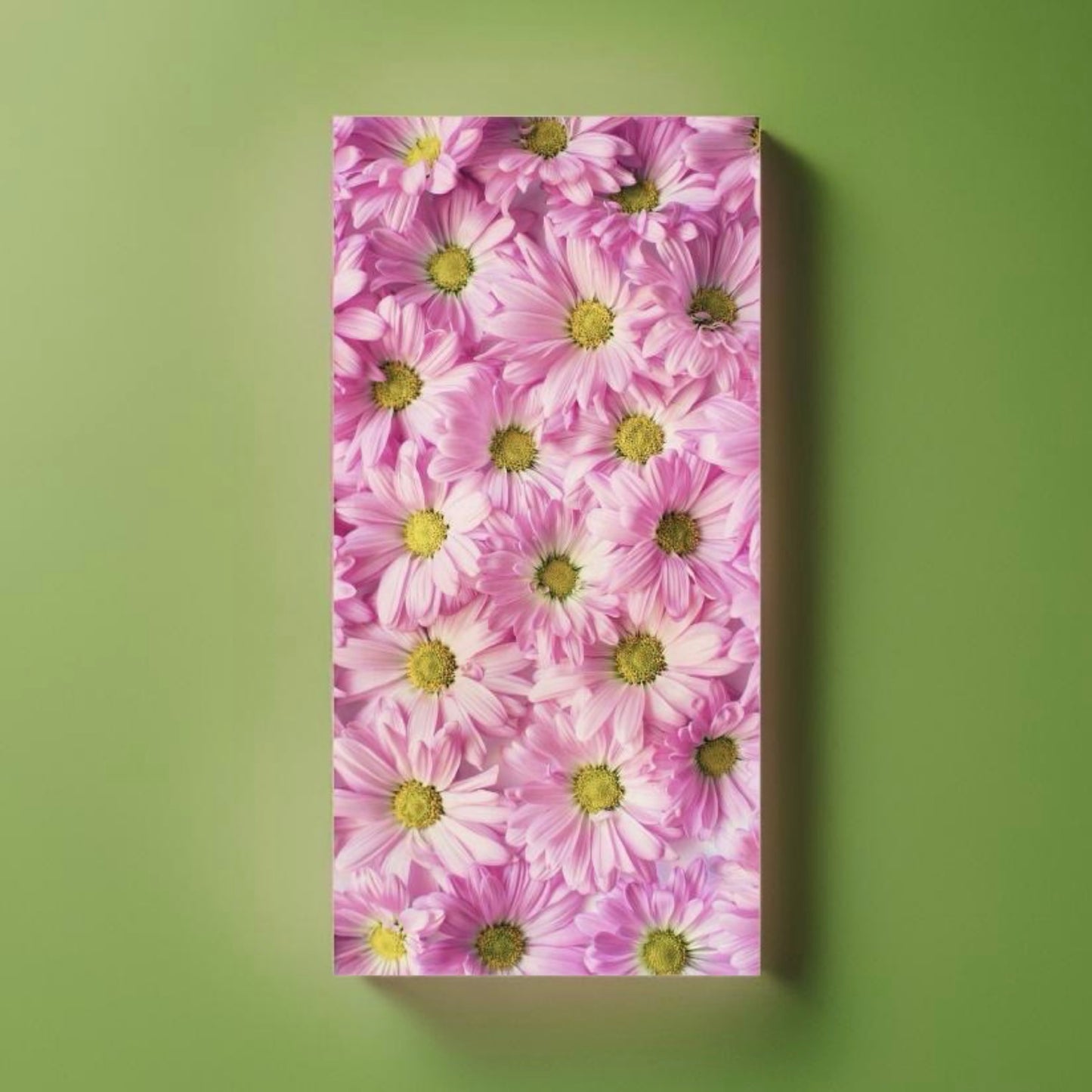 SUNFLOWER PINK • 12”x 24” Tiles • Ceramic Wall Panel Art