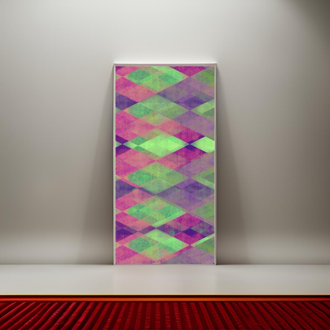 TRI 21 • 12”x 24” Tiles • Ceramic Wall Panel Art