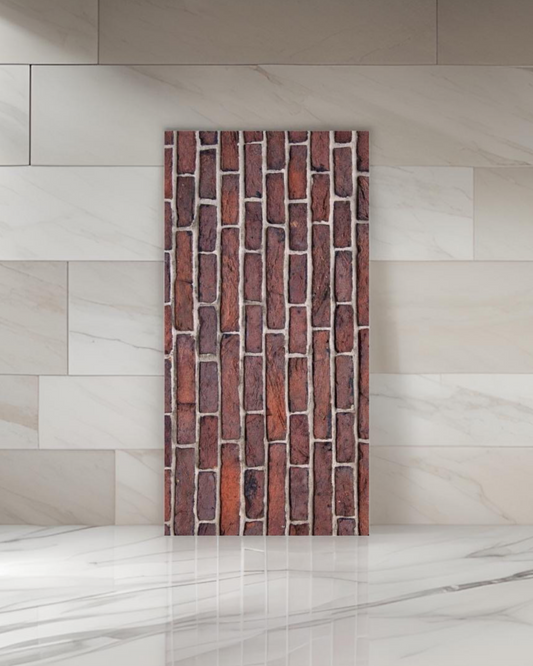 Brick 01 • 12”x 24” Epoxy Wall Tiles (1x Tile)