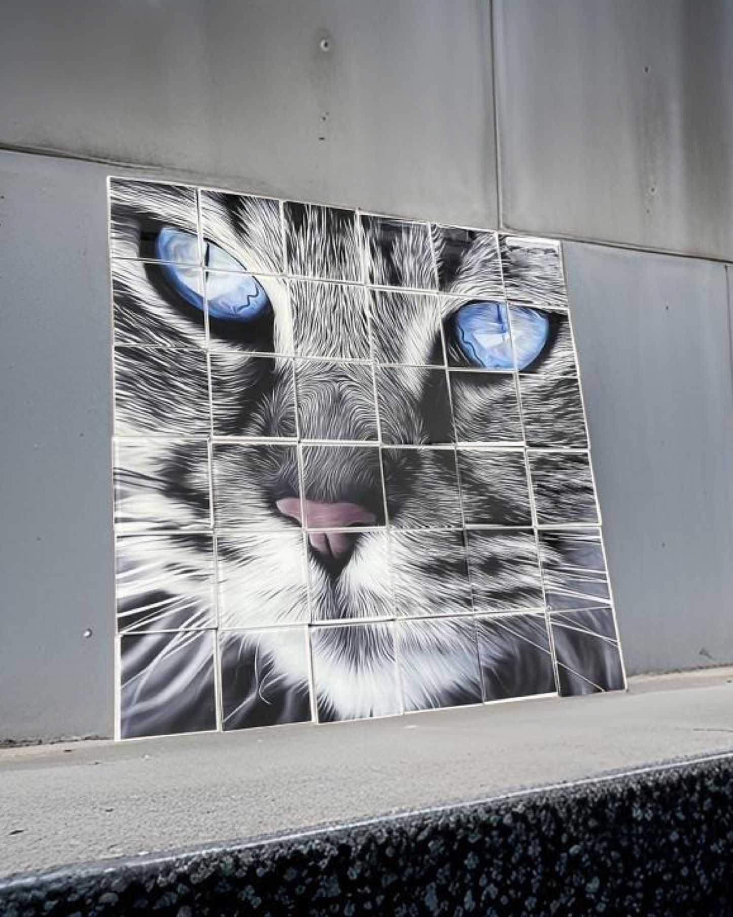 Cat Eyes • 24”x 24” Epoxy Mosaic (36x Tiles)