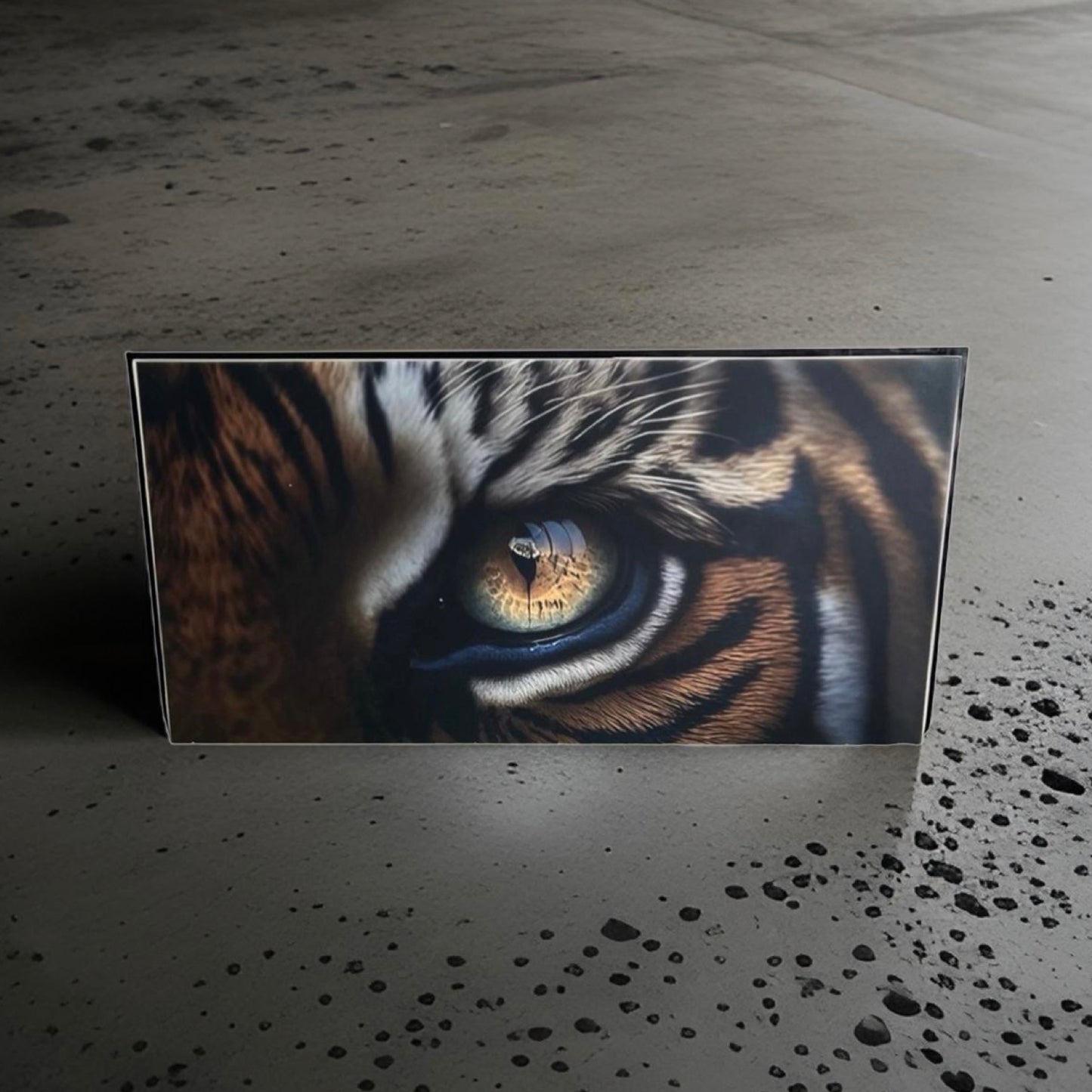 TIGER EYE • 12”x 24” Tiles • Ceramic Wall Panel Art