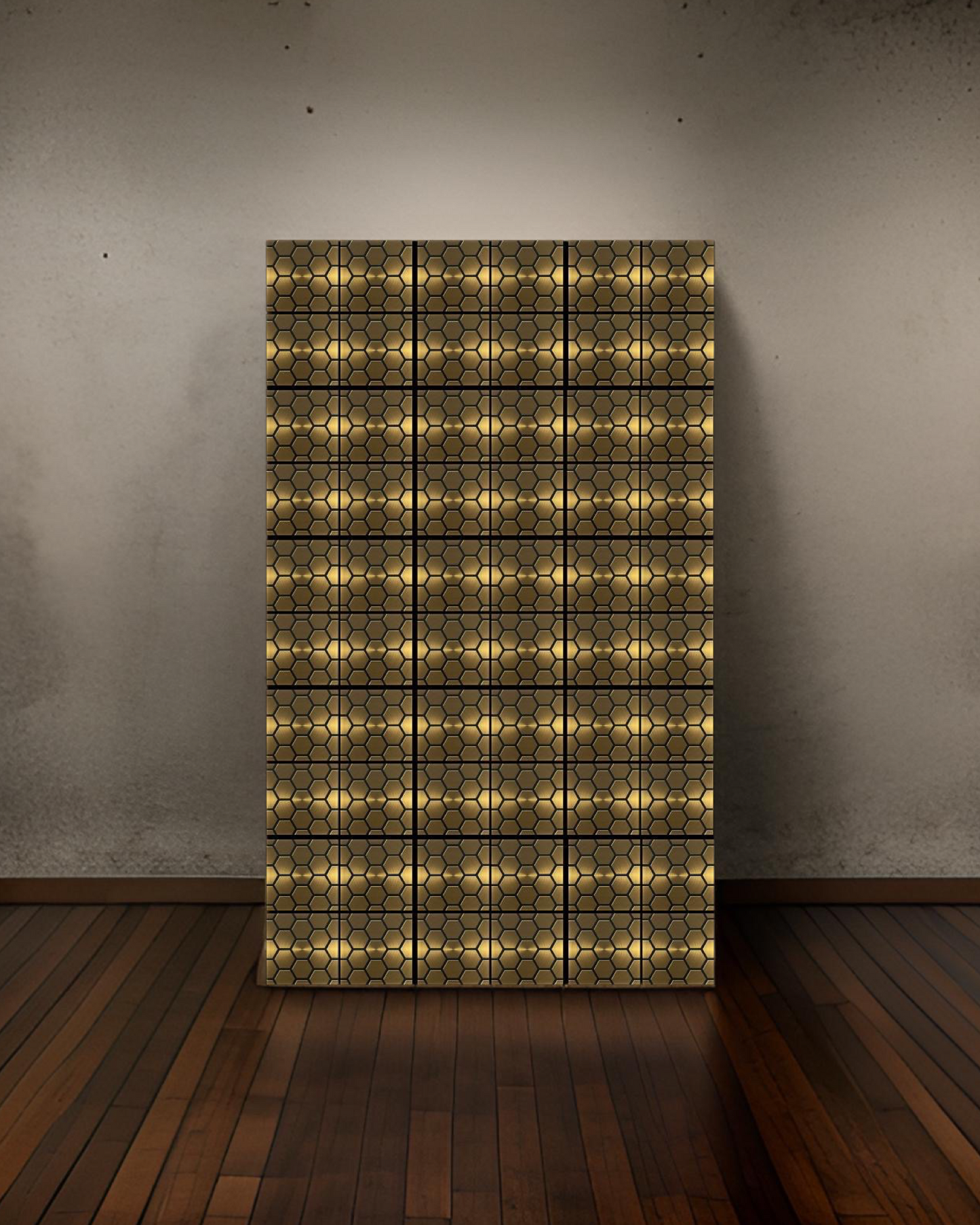 Gold Comb 06 • 6”x 6” Epoxy Wall Tiles (60x Tiles)