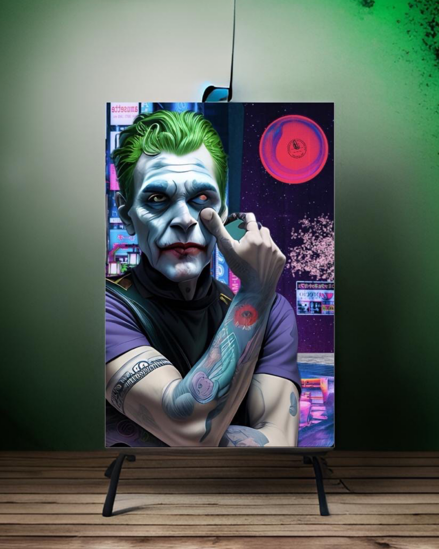 ANTHONY 2088 • Mickey Crystal Limited Metal Print 24”x 36”